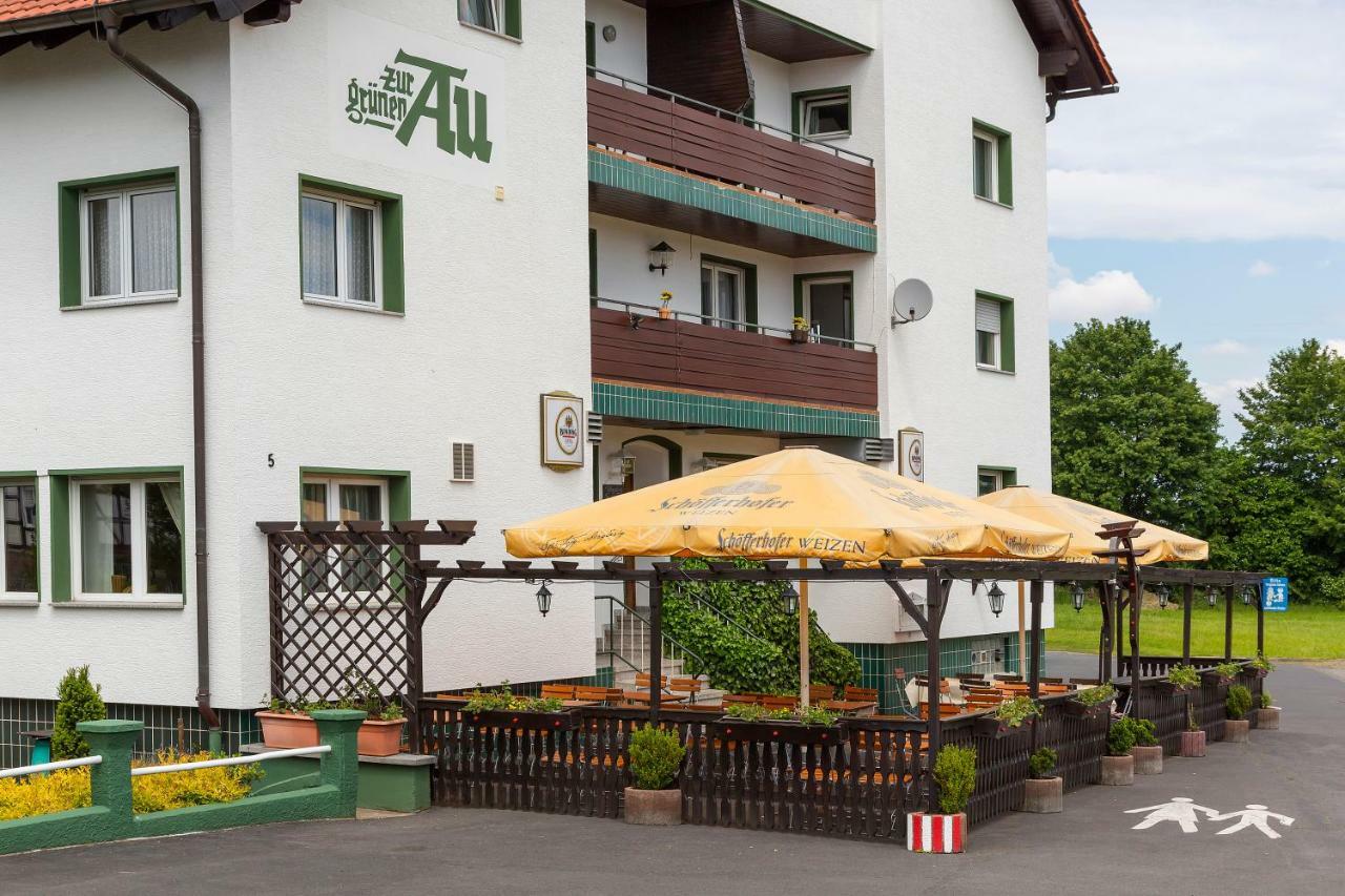 Pension Grune Au Hasselroth Buitenkant foto